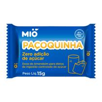 Paçoquinha Rolha Mió Zero Açúcar 15g