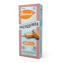 Paçoquinha Zero Sem Glúten CX/3 Unidades Flormel Paçoquinha Zero Sem Glúten CX/3 Unidades Flormel