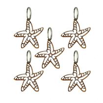 Pacote 10 Aplique Chaveiro Concha Estrela Decoração 5x5cm Mdf Cru Pacote 10 Aplique Chaveiro Concha Estrela Decoração 5x5cm Mdf Cru