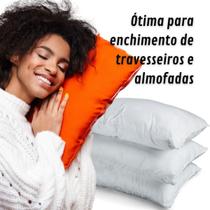 Pacote 10 kg Flocos de Espuma,Recheio para Almofadas, Puffs, Travesseiros, Camas Pet e Estofados