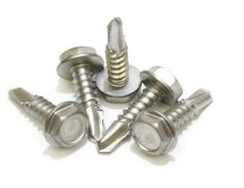 Pacote 10 Parafuso Brocante Sextavado 4,2 X 25 Zincado Jomarca