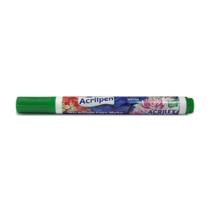 Pacote 12 Acrilpen Marcador para Tecido Acrilex (caneta)