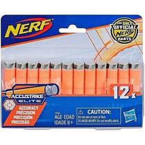 Pacote 12 Dardos Nerf Accustrike Elite - Hasbro Pacote 12 Dardos Nerf Accustrike Elite - Hasbro