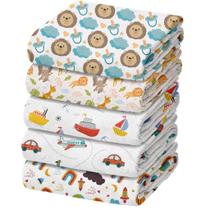 Pacote 15 Fraldas De Pano Luxo Minasrey 70X70 - Masculino Pacote 15 Fraldas De Pano Luxo Minasrey 70X70 - Masculino