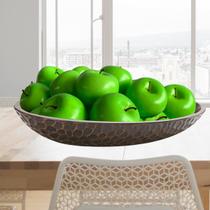 Pacote 18 Frutas Artificiais Maçã Verde para Fruteiras: Mais Duráveis e Menos Desperdício atacado - DE0723 Pacote 18 Frutas Artificiais Maçã Verde para Fruteiras: Mais Duráveis e Menos Desperdício atacado - DE0723