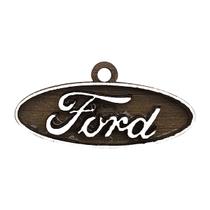 Pacote 20 Chaveiro 3d Marca Ford 4cm Mdf Madeira Decorada