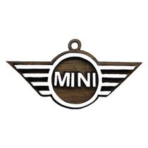 Pacote 20 Chaveiro 3d Marca Mini 4cm Mdf Madeira Decorada