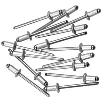 Pacote 25 Rebite Pop Repuxo Alumínio 414 -4,0x14,0mm