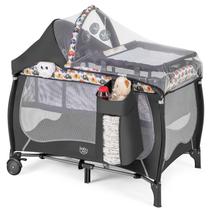 Pacote 4 em 1 Bassinet Crib BABY JOY e Play Pink para menina
