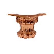 Pacote 4 Pezinho Grego Caixa e Bandeja 413 Cobre com Verniz