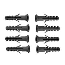 Pacote 400 Buchas 8mm C Aba Para Parede Bucha N 8 Com Anel
