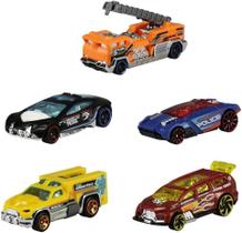 Pacote 5 Carros Sortidos Hot Wheels - Mattel - Envio Sortido