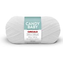 Pacote 5 Lã Candy Baby 100g Circulo - TEX 333 300 metros 100% acrilico