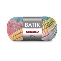 Pacote 5 Lã Circulo Batik 100g TEX 277 (fio com efeito de cores)