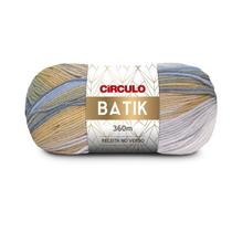 Pacote 5 Lã Circulo Batik 100g TEX 277 (fio com efeito de cores)