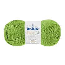 Pacote 5 Lã Cisne Premium 100g 280m TEX 357 100% acrilico