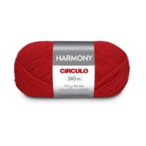 Pacote 5 Lã Harmony Circulo 100g 240m Tex 416 (500g)