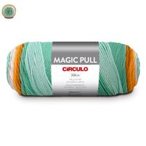 Pacote 5 Lã Magic Pull 200g Circulo - Tex 653, 306m (efeito de listras)