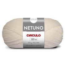 Pacote 5 Lã Netuno 100g Circulo - 100% acrilico anti-pilling TEX 332 301 metros