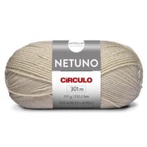 Pacote 5 Lã Netuno 100g Circulo - 100% acrilico anti-pilling TEX 332 301 metros