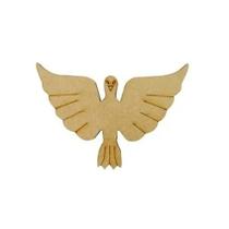 Pacote 50 Aplique Divino Espirito Santo 4cm Mdf Madeira Laser