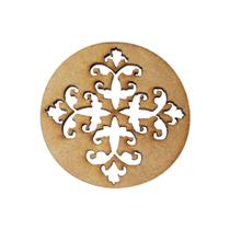 Pacote 50 Aplique Mandala Modelo 20 5cm Mdf Madeira Cru Pacote 50 Aplique Mandala Modelo 20 5cm Mdf Madeira Cru