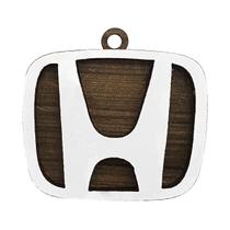 Pacote 50 Chaveiro 3d Marca Honda 4cm Mdf Madeira Decorada