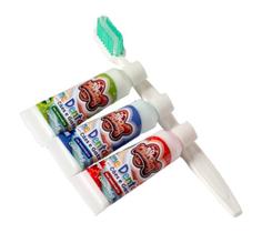 Pacote 50 escovas dentais para cães E gatos + 2 cremes dentais pet catdog&cia para cães E gatos 90g