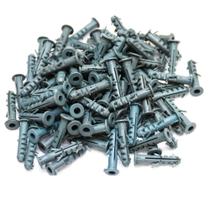 PACOTE 500 BUCHA PLÁSTICA 10mm COM ABA BELTOOLS
