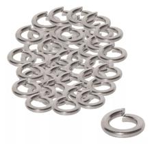 Pacote Arruela pressão leve 1/4 zincada 1000 unidades Pacote Arruela pressão leve 1/4 zincada 1000 unidades