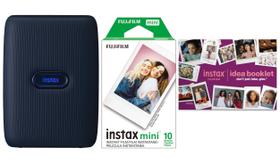 Pacote azul de impressora Fujifilm Instax Mini Link 2023