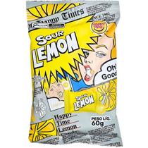 Pacote Balas Sour Super Lemon 60g Happy Time - 20 Balas
