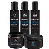 Pacote Bald Head Care Mountaineer Brand Ultimate para homens