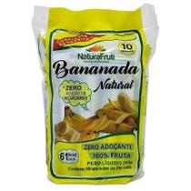 Pacote Bananada Natural 250g - Tradicional