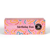 Pacote Bath Fizzer I Love Special Moments Birthday Fun, 3 unidades