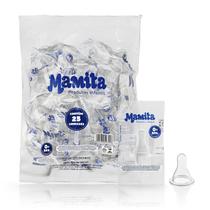 Pacote Bico Redondo De Mamadeira Silicone Atacado 25 und