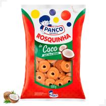 Pacote Biscoitos Doce Rosquinhas Panco Sabor Coco 500g