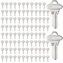 Pacote Blank Key Blanks com 100 chaves SC4 de cobre não cortadas