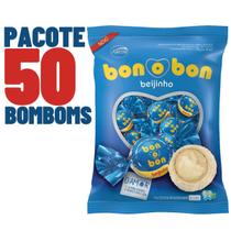 Pacote Bombom Bonobon Beijinho Com 50 Unidades - Arcor
