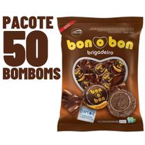 Pacote Bombom Bonobon Brigadeiro Com 50 Unidades - Arcor