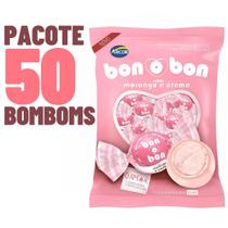 Pacote Bombom Bonobon Morango Com 50 Unidades - Arcor