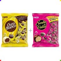 Pacote Bombom Sonho De Valsa + Ouro Branco 1Kg