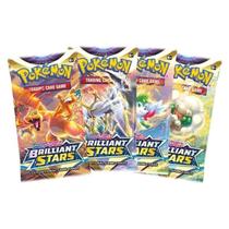 Pacote Booster Pokémon Brilliant Stars x4 Sealed Pacote Booster Pokémon Brilliant Stars x4 Sealed