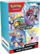 Pacote Booster Pokémon TCG Scarlet e Violet viajam juntos