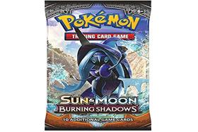 Pacote Booster Pokémon TCG Sun & Moon Burning Shadows