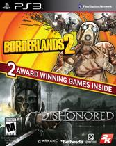 Pacote Borderlands 2 & Dishonored - PlayStation 3 Pacote Borderlands 2 & Dishonored - PlayStation 3
