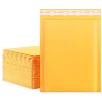 Pacote Bubble Mailers babol Kraft 8,5 x 11 polegadas, 50 unidades, amarelo 2