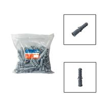 Pacote Bucha Fixa Com Anel 12x60mm 100 Unidades Pacote Bucha Fixa Com Anel 12x60mm 100 Unidades