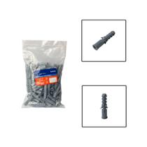 Pacote Bucha Fixa Com Anel 8x40mm 100 Unidades Pacote Bucha Fixa Com Anel 8x40mm 100 Unidades