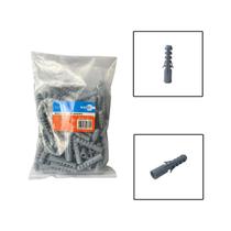 Pacote Bucha Fixa Sem Anel 8X40Mm 100 Unidades Pacote Bucha Fixa Sem Anel 8X40Mm 100 Unidades